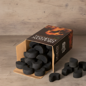 ذغال نارگیل دراگون هلالی